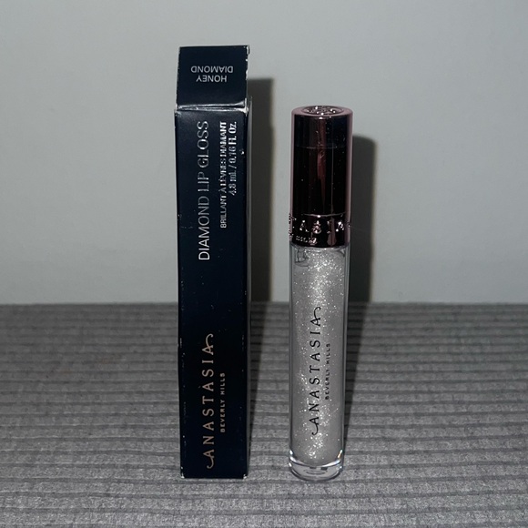 Anastasia Beverly Hills Lip Gloss - Honey Diamond. Shine, Plump, Soft - Picture 2 of 4